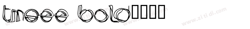 TmsEe Bold字体转换